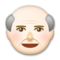 Old Man - Light emoji on LG